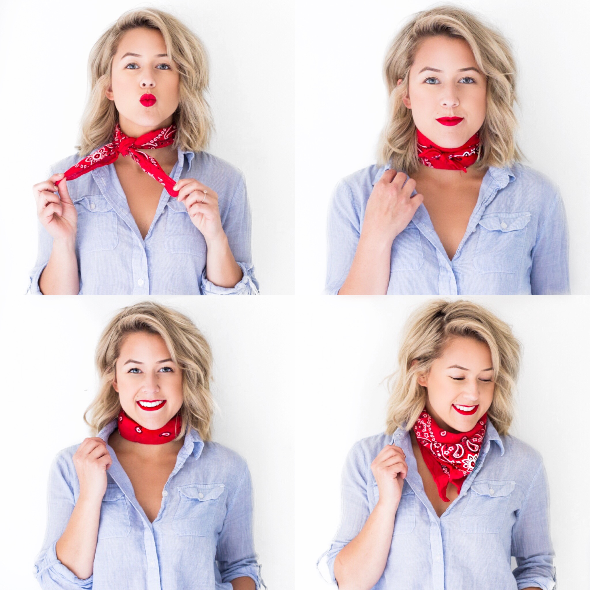 4 Ways to Tie a Neck Scarf