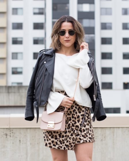 Leopard Print Skirt