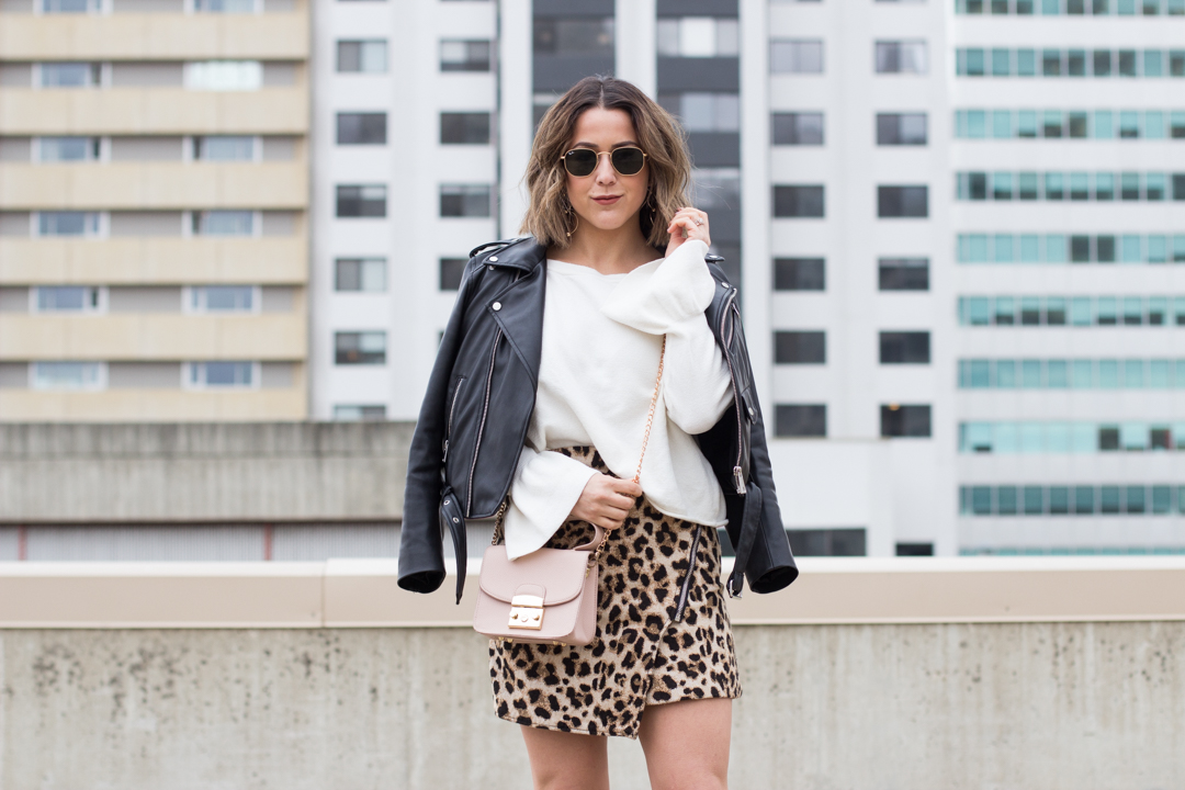 Leopard Print Skirt