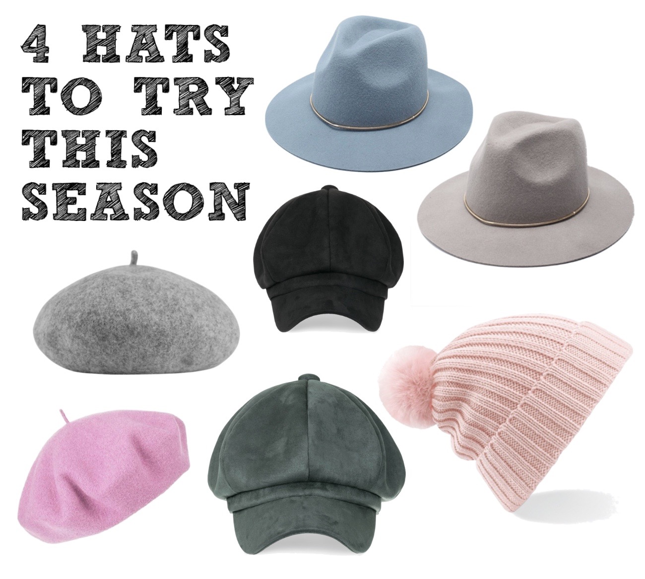 4 Hats You Need to Try This Season